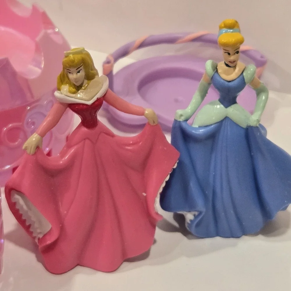 Disney Princess Barbie Cake Topper Decorate Castle Birthday Decopac 28 Piece Lot